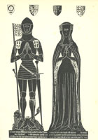 Sir Symon Felbrygge and wife (click to enlarge)
