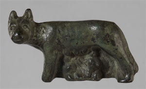 Statuette of Romulus and Remus (Click to enlarge)