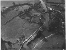 Aerial photograph of Godstow Abbey (Click to enlarge)