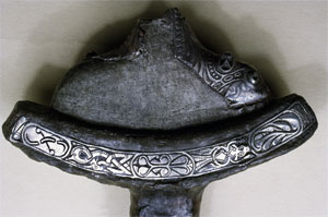 Upper guard of the Abingdon Sword
