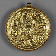 Gold Bracteate (Click to enlarge)