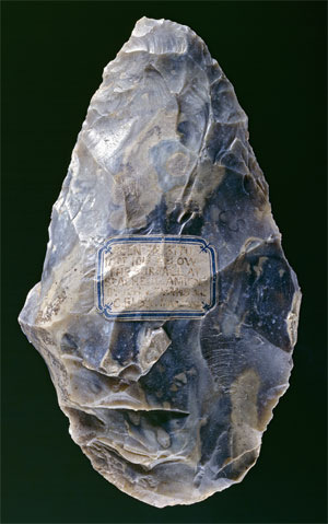 Stone Handaxe (Click to enlarge)