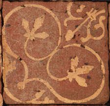 Tile from Godstow Abbey