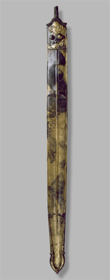 Wittenham Iron Age Sword and Scabbard (Click to enlarge)