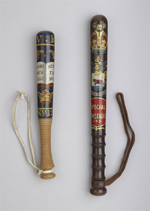 Two Truncheons (Click to enlarge)