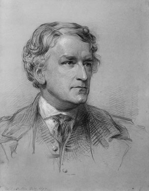 Portrait of George Rolleston by William Edwards Miller (Click to enlarge)