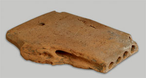 Set of Clay Pan-Pipes