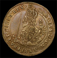 Charles I Three Pound Coin