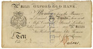 Oxford Old Bank 10 Note